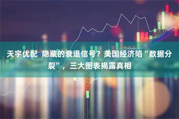 天宇优配  隐藏的衰退信号？美国经济陷“数据分裂”，三大图表揭露真相